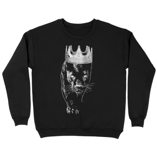 Panther King Kids Crewneck Sweatshirt