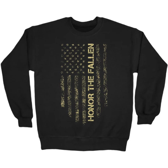 Honor Flag  Crewneck Sweatshirt