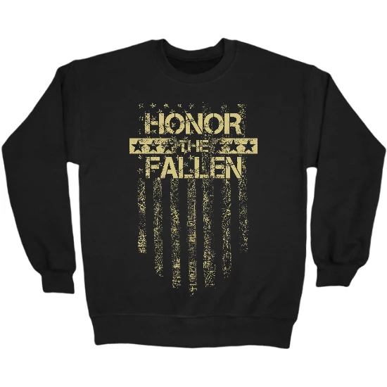 Honor The Fallen Crewneck Sweatshirt