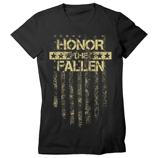 Honor The Fallen Womens T-Shirt