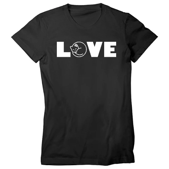 Cat Love Womens T-Shirt