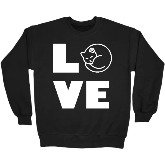 Cat Lover Crewneck Sweatshirt