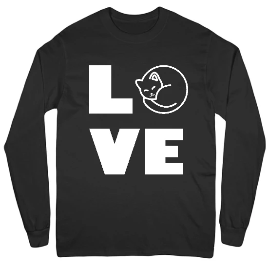 Cat Lover Mens Long Sleeve T-Shirt