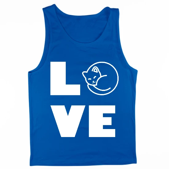 Cat Lover Mens Tank Top