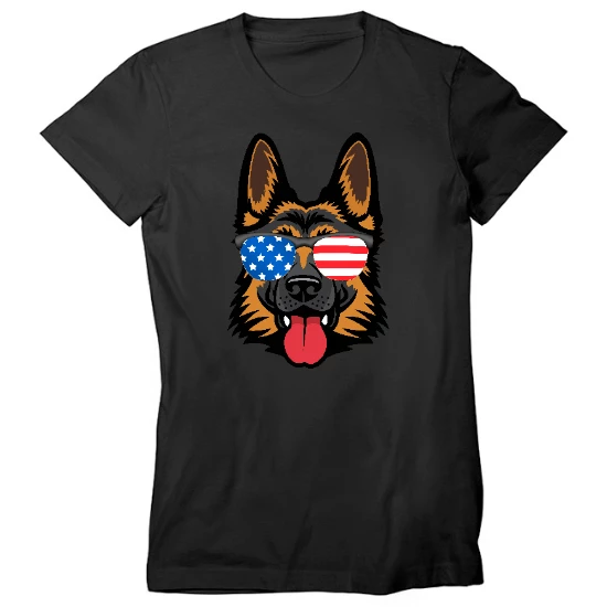 American K-9 Womens T-Shirt