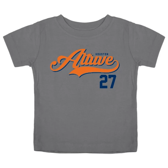 Houston Baseball Altuve Kids T-Shirt