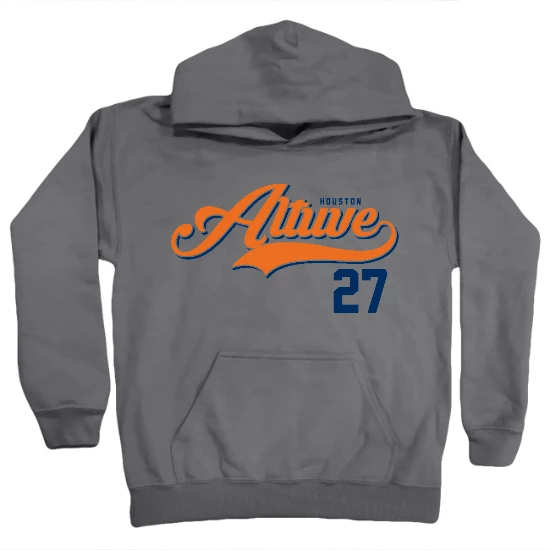 Houston Baseball Altuve Kids Hoodie 01