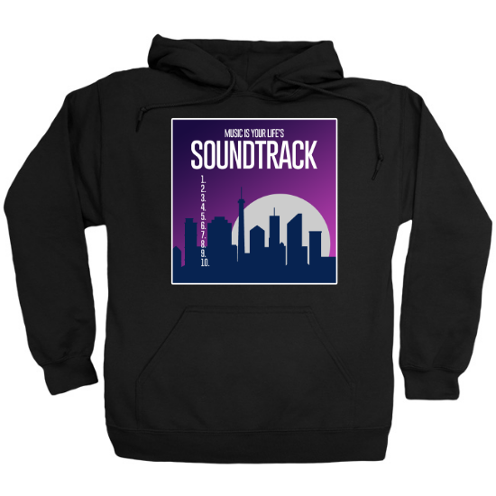 Music Is Your Lifes Soundtrack Album Cover Hoodie