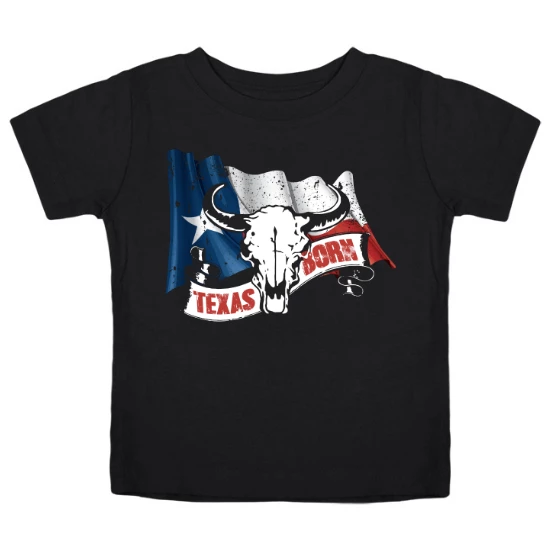 Texas Born Texas Pride Kids T-Shirt