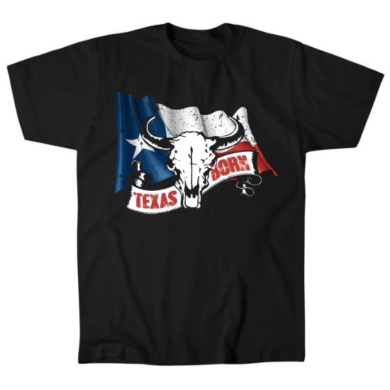 Texas Born Texas Pride Mens T-Shirt