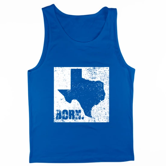 Texas Born Frame Mens Tank Top