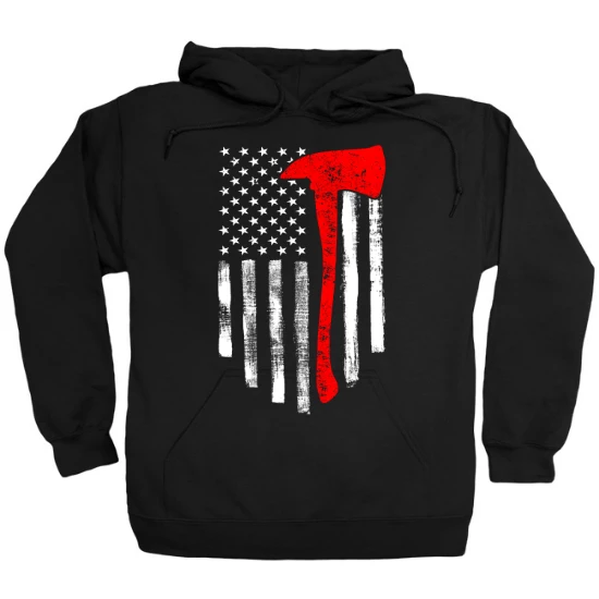 Red Line Ax Hoodie