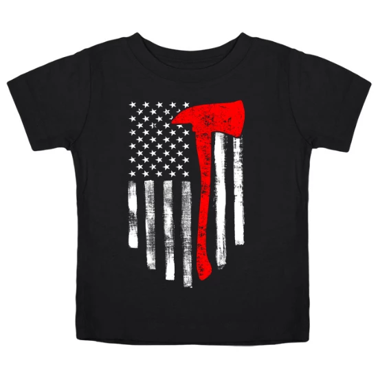 Red Line Ax Kids T-Shirt