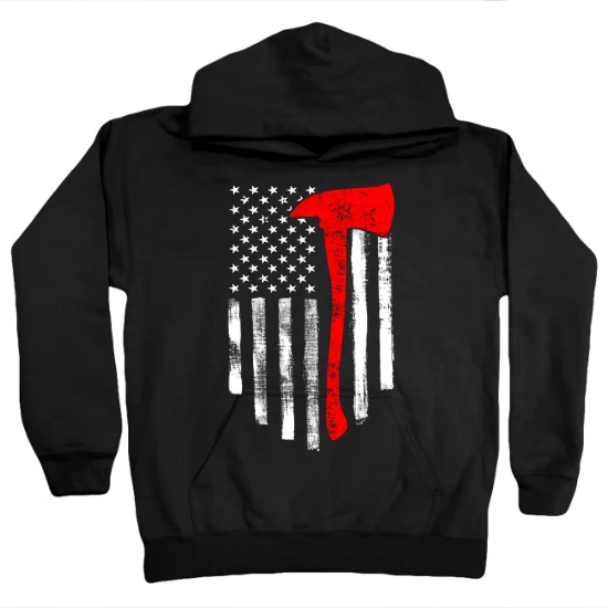 Red Line Ax Kids Hoodie