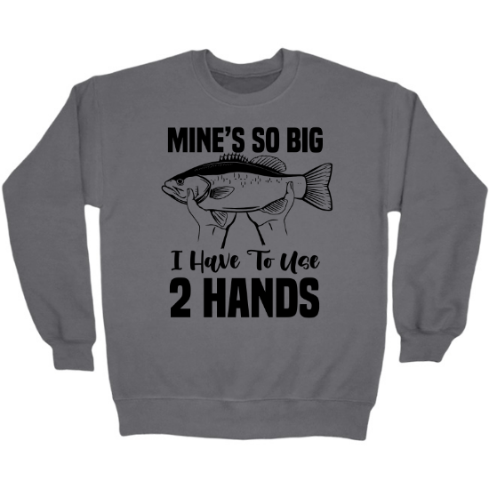 Mines So Big Crewneck Sweatshirt 01
