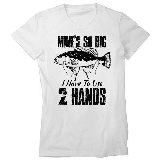 Mines So Big Distressed Womens T-Shirt