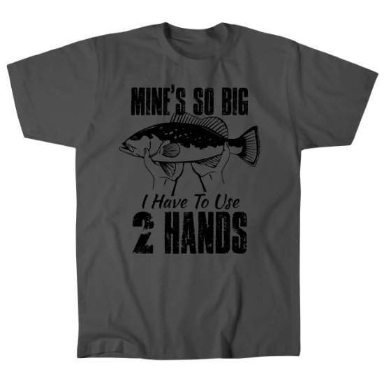 Mines So Big Distressed Mens T-Shirt