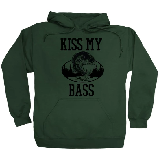 Kiss My Bass Lake Hoodie