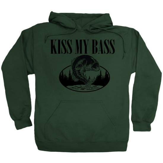 Kiss My Bass Fishing Classic Hoodie