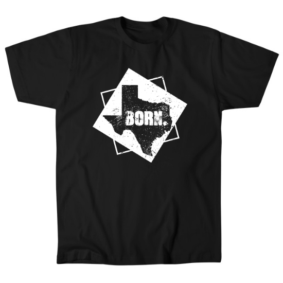 Born In Texas Mens T-Shirt