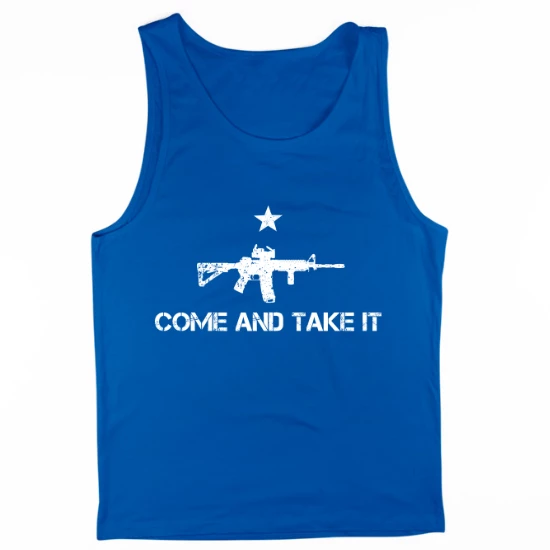 Come and Take It AR15 Mens Tank Top