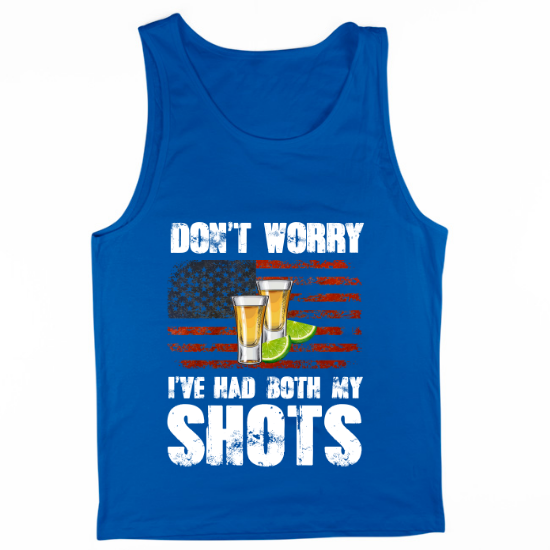 Dont Worry I Got Both My Shots Covid Mens Tank Top