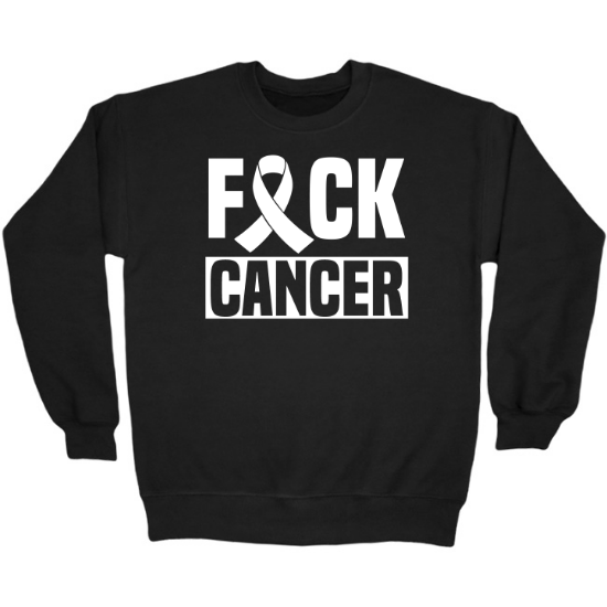 F Cancer Crewneck Sweatshirt