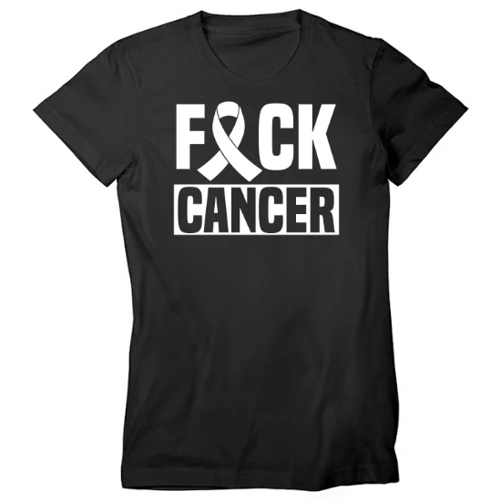F Cancer Womens T-Shirt