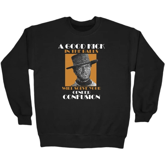 Good Kick To The Balls Crewneck Sweatshirt