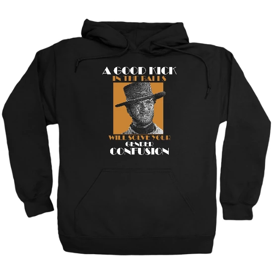 Good Kick To The Balls Hoodie