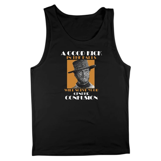 Good Kick To The Balls Mens Tank Top