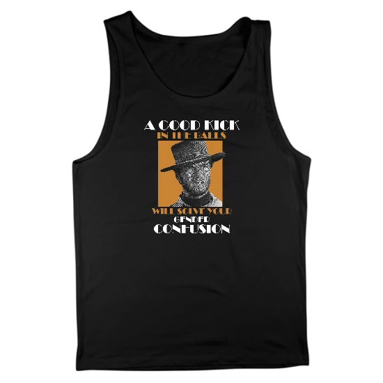 Good Kick To The Balls Mens Tank Top 01