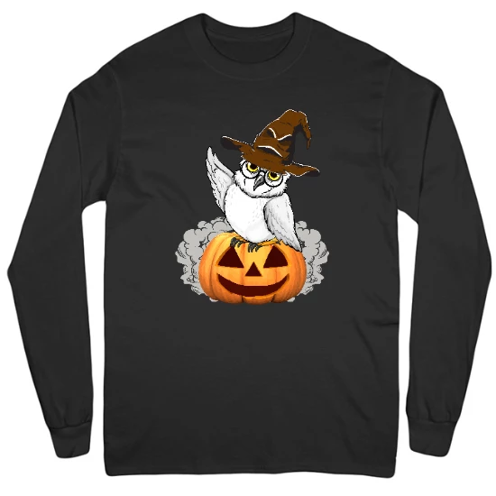 Hedwigs Pumpkin Patch Mens Long Sleeve T-Shirt