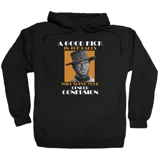 Good Kick To The Balls Hoodie 02