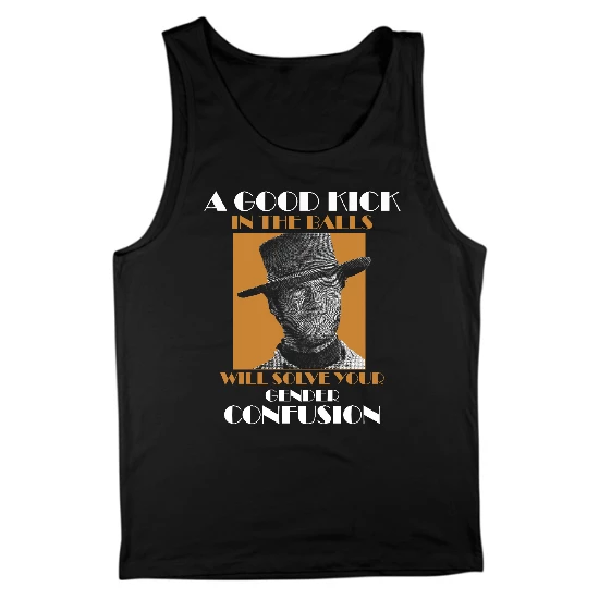 Good Kick To The Balls Mens Tank Top 02