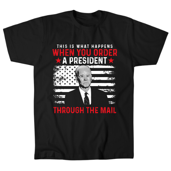 When You Order President Mens T-Shirt