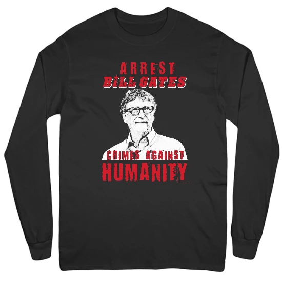 Crimes Against Humanity Mens Long Sleeve T-Shirt