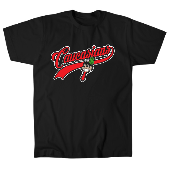 Caucasians Baseball Mens T-Shirt