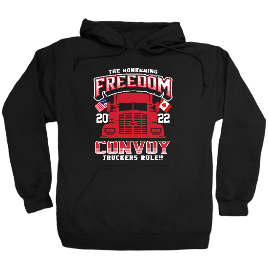 Convoy Truckers Rule Hoodie