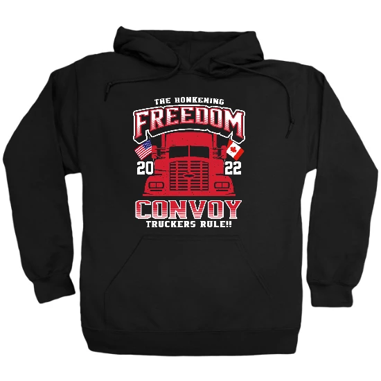 Convoy Truckers Rule Hoodie