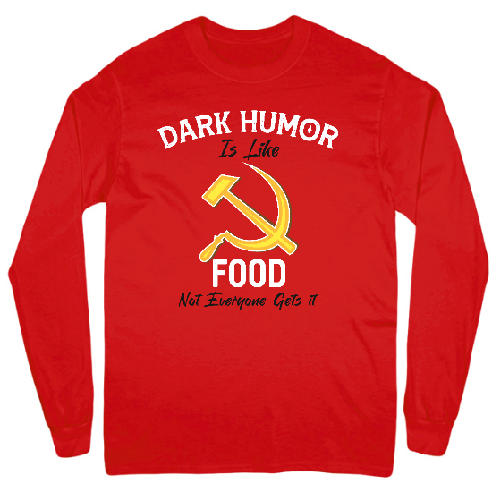 Dark Humor Food Mens Long Sleeve T-Shirt