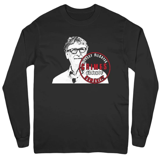 Crimes Against Humanity 2 Mens Long Sleeve T-Shirt