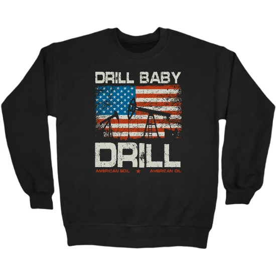 American Soil, American Oil Crewneck Sweatshirt