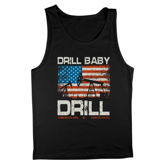 American Soil, American Oil Mens Tank Top
