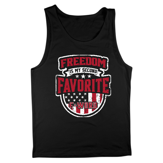 Second Favorite F-word Mens Tank Top