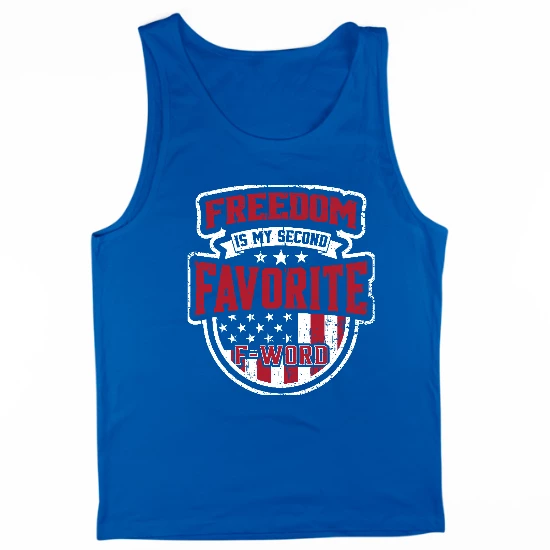 Second Favorite F-word Mens Tank Top
