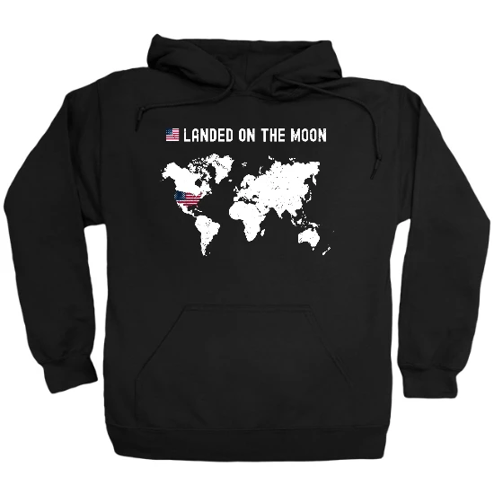Landed on the moon Hoodie