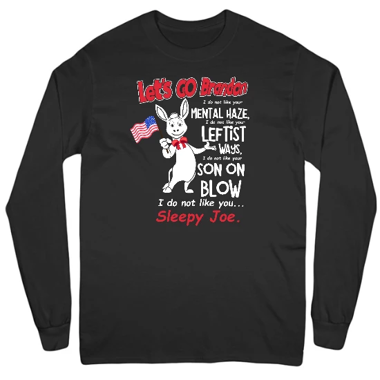 Lets Go Brandon Mens Long Sleeve T-Shirt