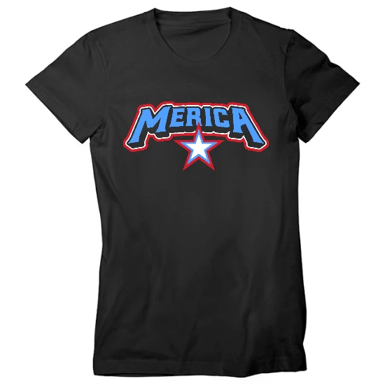 Merica Womens T-Shirt