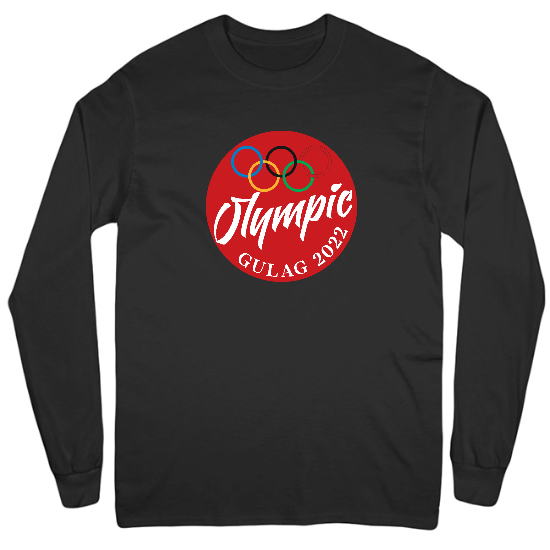 Olympic Gulag 2022 Mens Long Sleeve T-Shirt